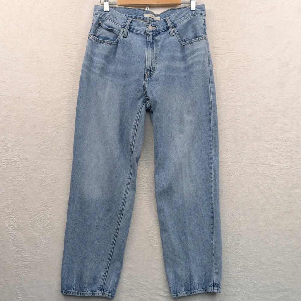 Levi's '94 Baggy Jeans Men's 35x31 Blue Light Wash Relaxed Skater Streetwear